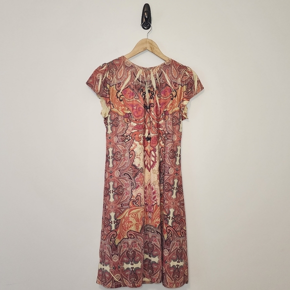 Petite APT.9 Orange Long Dress Embelished - Picture 2 of 4